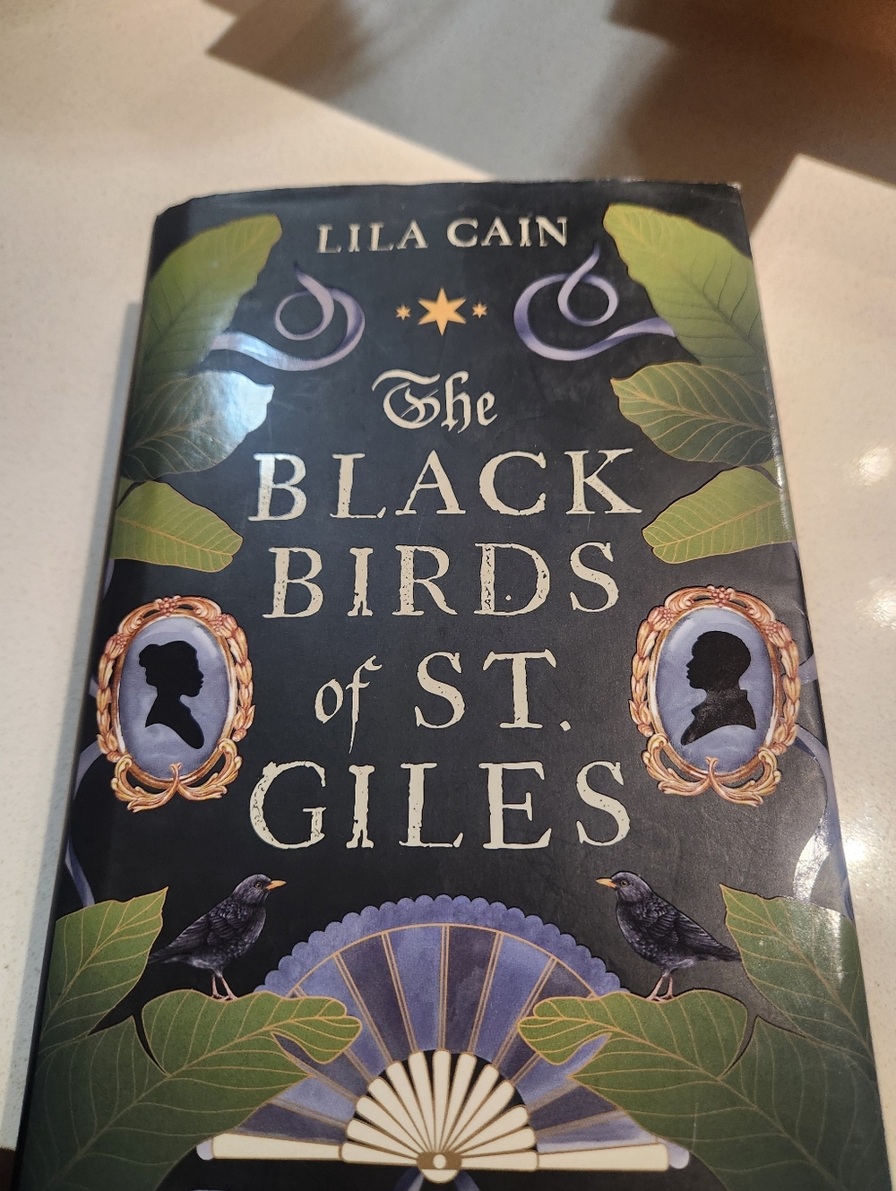 The Black Birds of St. Giles - Hardcover Book (Black/Green)